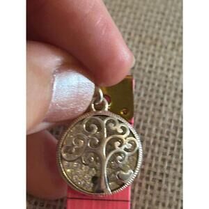 A228 1 inch 925 sterling silver pendant tree family